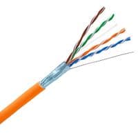 Кабель F/UTP кат. 5E, 24AWG, обол. LS0H(B2ca), 305 м, помаранчевий