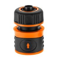 Конектор для шланга Neo Tools 1/2" наскрізний двокомпонентний біметалічний