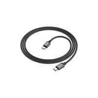 Кабель для передачи данных USB-C — USB-C 60 Вт BX87 черный BOROFONE (6974443389067)