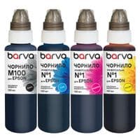 Чернила Barva Epson Home XP 4х100, специально, pigmented BK+C/M/Y (E17-100-MP)