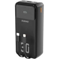 UMB Dudao 30000mAh K15 MAX 22,5W PD, QC, USB-A, Lightning, USB-C In/Out, с кабелями USB-C/Lightning