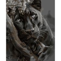 Картина по номерам Santi "Чорна пантера", 40*50см (955763)