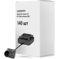 Відеосистема FPV CADDXFPV Walksnail Avatar GT KIT(Dual antenna 2W) упаковка 140 шт. (WN12-2W14BBOX140)