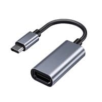 Адаптер Dynamode USB 3.0 Type-C to HDMI 4K/30Hz Female, темно-серый