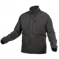 Куртка робоча Hoegert BIESE HT5K258-L SoftShell 96% поліестер/4% еластан чорна, L (52) (HT5K258-L)