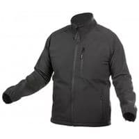 Куртка робоча Hoegert BIESE HT5K258-XL SoftShell 96% поліестер/4% еластан чорна, XL (54) (HT5K258-XL)