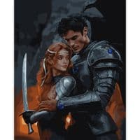 Картина по номерам Santi Шипы и розы Фейра и Ризанд 40х50 см (955061)