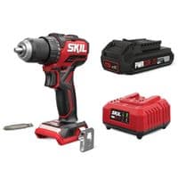 Шуруповерт Skil 3065 CA Compact Li-Ion 20V, безщеточное ударное, 2.0Ah, зарядное устройство (DD1E3065CA+BC1E3136A)