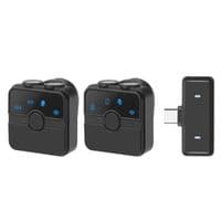 Беспроводный петличный микрофон PULUZ PU3155B SmartLink WS300 с магнитным корпусом