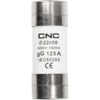 Предохранитель CNC 500В gG 125A 22х58мм