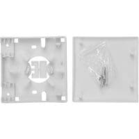 FTTH коробка, 2x SC, 2 жилфи, 86x86 мм