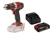 Шуруповерт-дрель аккумуляторная Einhell TE-CD 18/40 Li Kit PXC 18В акб 1х2.5А·час 40Нм 400·1500об/мин ЗП 1.25кг