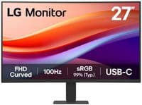 Монітор LG 27" 27U421A-B VA HDMI, USB-C, Audio, VA, 100Hz, sRGB 99%, CURVED