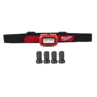 Ліхтар налобний акумулятор/батарейки Milwaukee HL2-LED 4.5В 3хААА, 25-350лм, 3 функції освітлення, IP52 0,1кг