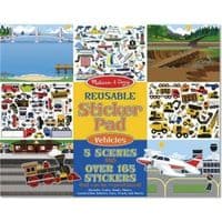 Набор для творчества Melissa&Doug многоразовые наклейки "Транспорт" (MD4199)