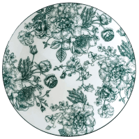 Тарелка Limited Edition BLOSSOM GREEN /26.5 см/обед (YF7002-1)