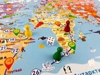 Игра ходилка Путешествуем по миру