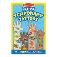 Набор для творчества Melissa&Doug Мои первые временные татуировки, 100 шт., голубые (MD2947)