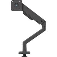 Кріплення для монітора (кронштейн) QUBE 4516MB.USB Black (4516MB.USB) up to 45" Mechanical Spring 16kg, USB 3.0, VESA 75x75,100x100