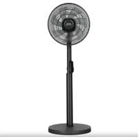 Вентилятор Cooper&Hunter CH-RFF1270RT напольный, 32см, 18Вт, пульт ДУ, высота 80-100см, Bluetooth управление, серый