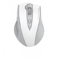 Мышь беспроводная бесшумная A4Tech Fstyler FG55S Plus (White), USB, цвет белый