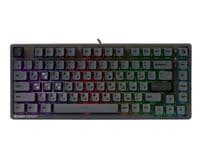 Механическая клавиатура Bloody MS76 (Iron Grey), USB, цвет темно-серый