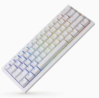 Клавиатура беспроводная Ducky One X Mini(60%) магнитные переключатели, белый