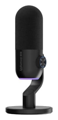 Микрофон Streamplify MIC MINI-48-RGB-ST, черный