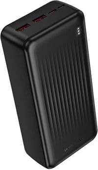 Внешний аккумулятор BOROFONE BJ80B Clever 22.5W+PD20W fully compatible power bank(30000mAh) Black