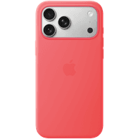 Силіконовий чохол для iPhone 17 Pro Max з MagSafe - яскрава гуава, модель A3560