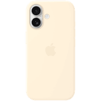 iPhone 17 Silicone Case with MagSafe - Vanilla,Model A3558