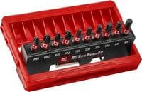 Набор ударных бит Einhell 25мм кейс 11шт 0.12кг