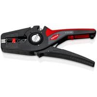 Съемник изоляции KNIPEX, автоматический, 0.08-16мм2 кусачки, регулировка длины, 195мм, 0.180кг