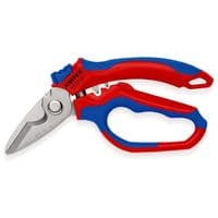 Ножницы для кабелей KNIPEX с двойным гнездом 6мм хромированные 180мм