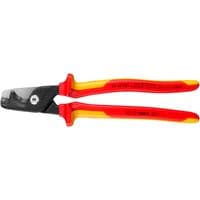 Кабелерез KNIPEX, StepCut XL диэлектрический, 225мм, фосфатированный, 0.325кг