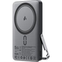 УМБ Acefast Magnetic Wireless 5000mAh 18W PD,QC3.0 USB-C In/Out,with holder, ультра тонкий M16 Black