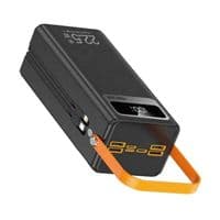 Універсальна мобільна батарея 40000 mAh, WUW TUGII Y104, Black, 22.5 Вт, 1xType-C (PD3.0) / 2xUSB (QC3.0), цифровий LED дисплей, LED ліхтарик (TUGII-Y104)