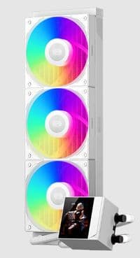 Система жидкостного охлаждения PсCOOLER DC360 PRO ARGB Display белый IntelLGA 20XX/1700/1200/115X/1851 AMD AM5/AM4