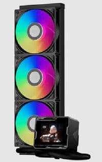 Система водяного охлаждения PсCOOLER GT360M ARGB Display BK чорний IntelLGA 1700/1200/115X/1851 AMD AM5/AM4