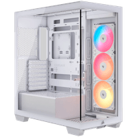 Корпус CORSAIR 3500X RSR ARGB із загартованого скла, розмір Mid-Tower, білий