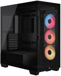 CORSAIR 3500X RSR ARGB Tempered Glass Mid-Tower, Black