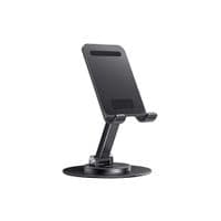 Подставка к планшету Ugreen и телефону LP805 Swivel & Foldable Multi-Angle Phone Stand Black (35152)