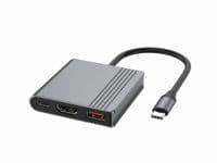 Адаптер Cablexpert A-CM-COMBO3-05, USB Type-C 3-в-1