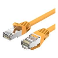 Патч-корд 5м, RJ-45 cat 6a S/FTP Yellow Vention (VPC6SSTP-Y500)