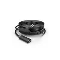 Дата кабель USB 2.0 AM/AF 20.0m Active black Vention (CBKBQ)