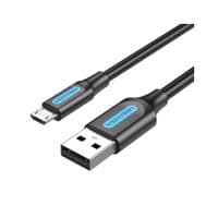 Кабель для передачи данных USB 2.0 AM — Micro 5P 1.0 м 3A черный Vention (COLBF)