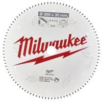 Диск пильный Milwaukee Alu PFTE, диаметр 305х30х3,0мм, 96 зуб. (4932471323)