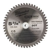 Диск пильный Milwaukee по металлу, 135х20мм, 50 зуб. (48404075)