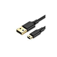 Кабель USB 2.0 AM - miniUSB (5P), 1 м, Black, Ugreen US132 (10355)