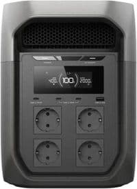 Зарядна станція ECOFLOW DELTA 3 MAX, 2048 Вт/рік, 2400 Вт (EFD3M-G-EU-CBOX)